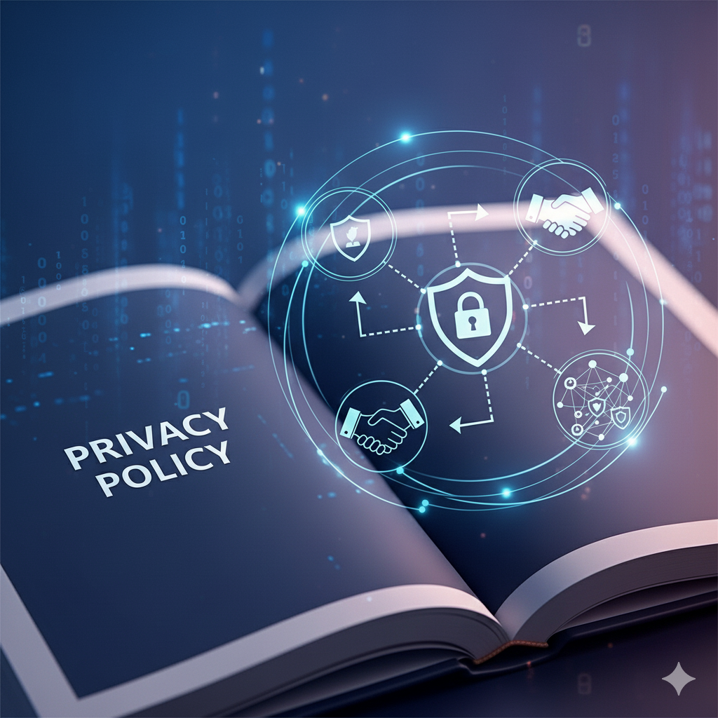 privacy policy page in website